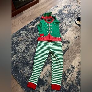 Wonder Shop by Target elf pajamas.